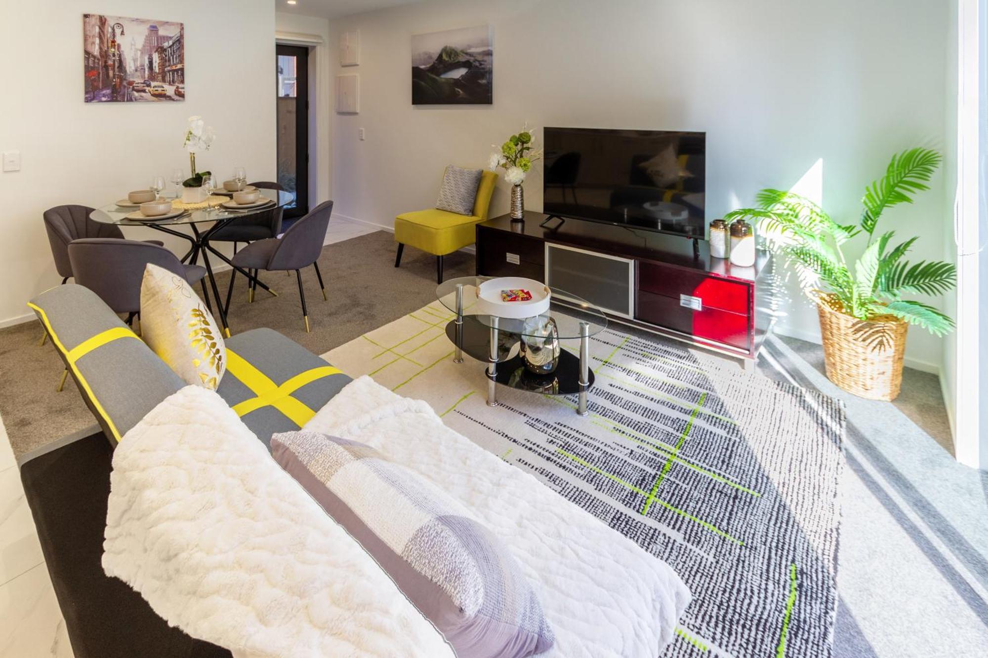Central Escape On Cashel Street 2 Bed 2 Bath Крайстчёрч Экстерьер фото