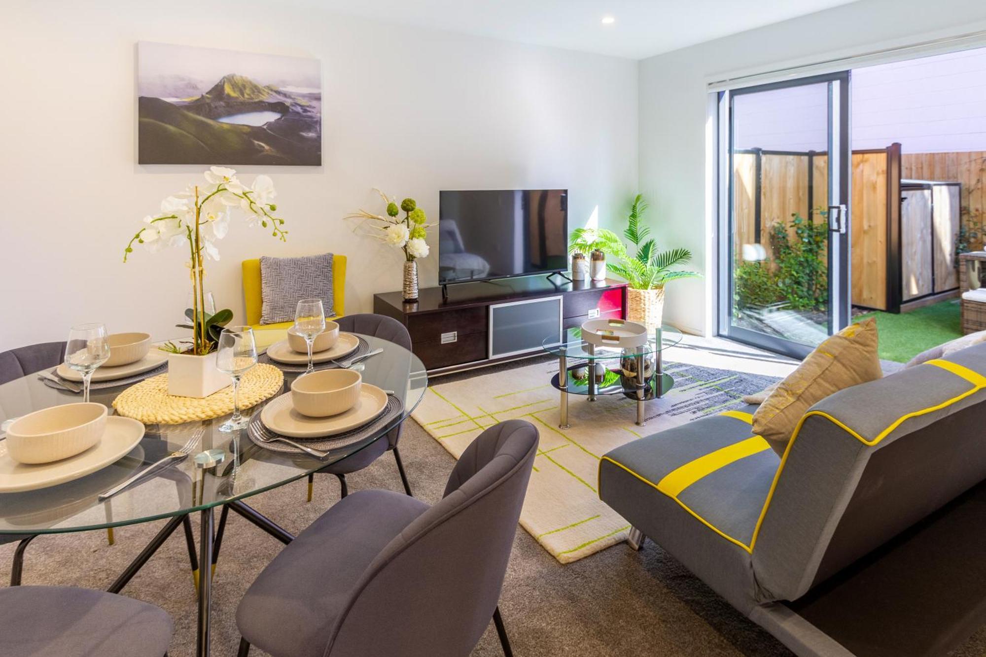 Central Escape On Cashel Street 2 Bed 2 Bath Крайстчёрч Экстерьер фото